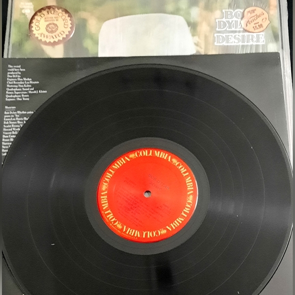 Bob Dylan- Desire, Columbia 33893, Shrink Wrap, Vinyl LP 1975 - Picture 8 of 8